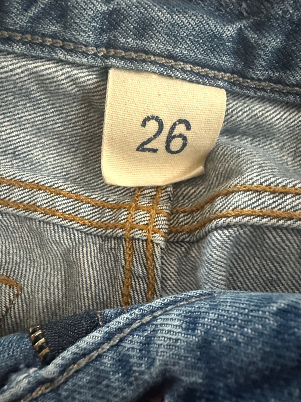 Banana Republic Light Blue Distressed Denim Jean Shorts - Picture 2 of 3